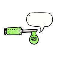 cartoon medical needle N18