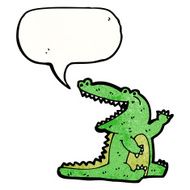 Cartoon Crocodile N99