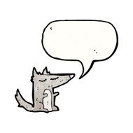 little wolf cartoon N10