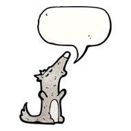 little wolf cartoon N11