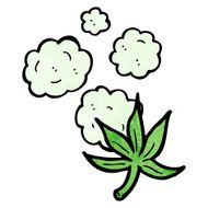 marijuana leaf cartoon N5