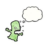 cartoon little alien N50