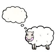 Cartoon Sheep N48