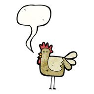 Cartoon Chicken N112
