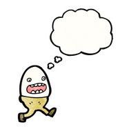 Egg Cartoon Character N20