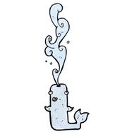 Cartoon Whale N101