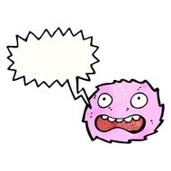 little pink furry monster cartoon N3