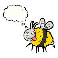 Cartoon Bee N142