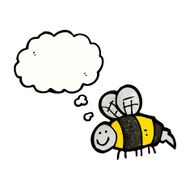 Cartoon Bee N143