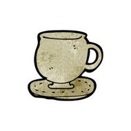 cup and saucer cartoon N4