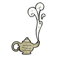 cartoon magic lamp N5