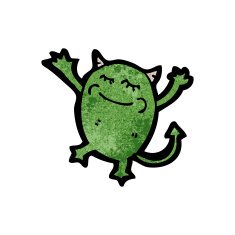Little Devil Cartoon N10