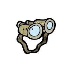 cartoon binoculars N5