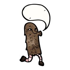 Cartoon Hairy Monster N28