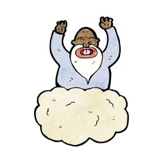 god on cloud cartoon N17