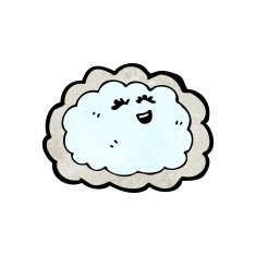 cloud with silver lining cartoon N3