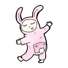 cartoon rabbit costume N13