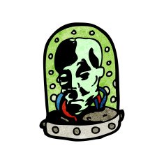 head in jar cartoon N3