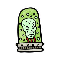 head in jar cartoon N4