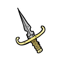 Cartoon Knife N35