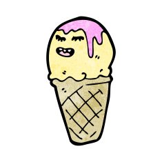 Cartoon Ice Cream N53