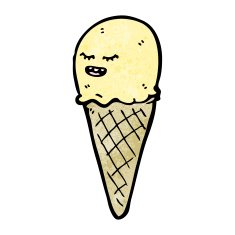 Cartoon Ice Cream N54