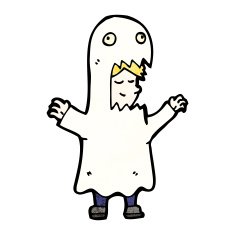 cartoon halloween ghost costume N13