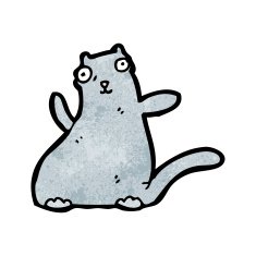 Cartoon Cat N290