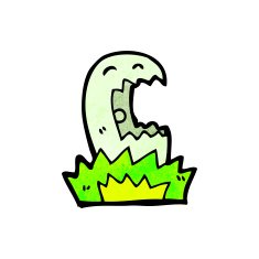 Cartoon Ghost N161