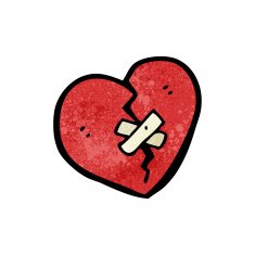 Cartoon Broken Heart N9