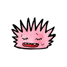 Cartoon Sea Anemone N11