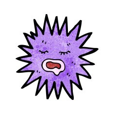 Cartoon Sea Anemone N12