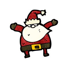 Cartoon Santa Claus N371