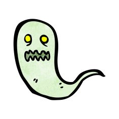 cartoon green ghost N24