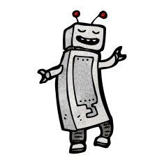 Cartoon Robot N321