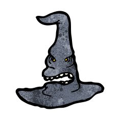 Cartoon Wizard Hat N9