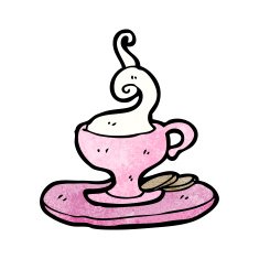 cartoon cup of tea N8