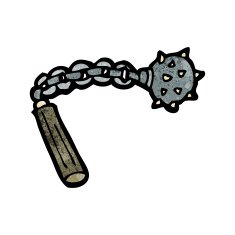 cartoon mace N4
