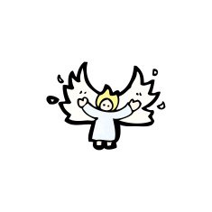 Cartoon little angel N6