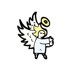 Cartoon little angel N7
