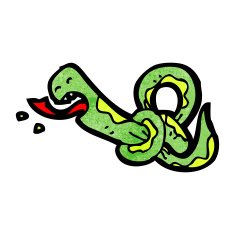 Cartoon Snake N213