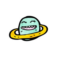 happy cartoon planet N4