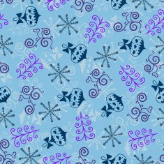 Christmas vector seamless pattern N2