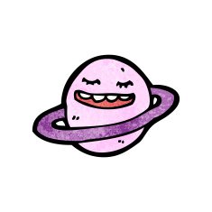cartoon planet symbol N6