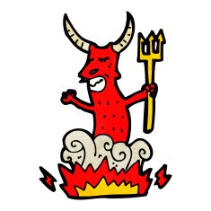 Cartoon Devil N62