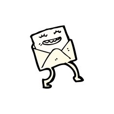 letter cartoon character N19