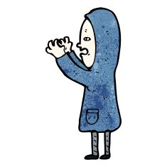 cartoon boy in coat reaching N2
