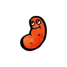 Baked Bean Cartoon Character N10