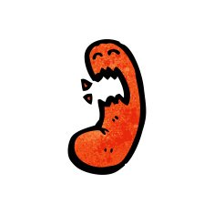 Baked Bean Cartoon Character N12