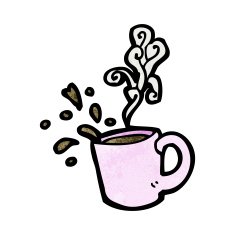 Cartoon Coffee Cup N50